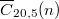 \overline{C}_{20,5}(n)